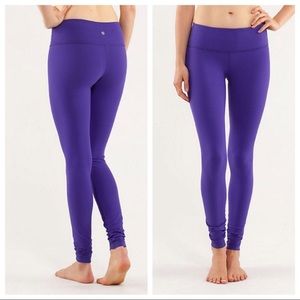 Lululemon Wunder Under Leggings Full Length